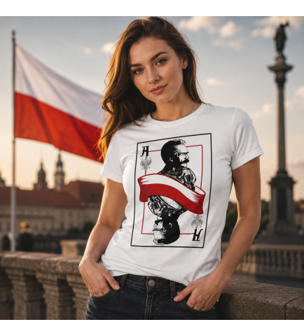 KOSZULKA DAMSKA PATRIOTYCZNI  AS PIŁSUDSKI